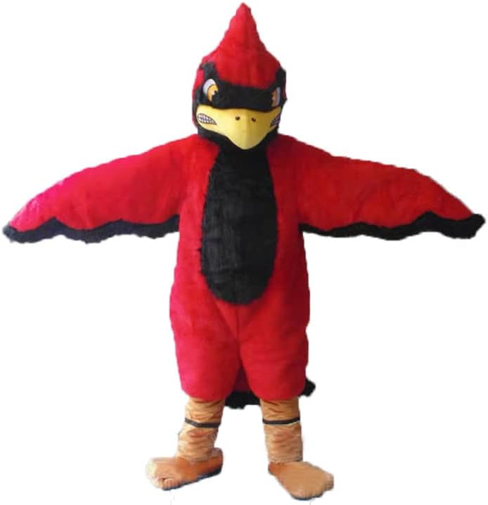 Furrymascot kardinalno odijelo za maskote za maskote kostime Party Carnival maskot kostimi crna, plava, bijela s, m, l, xl, xxl, xxxl f99kk458