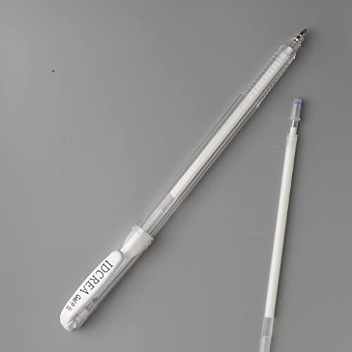 Idrea gel valjka isticanje olovke bijele boje za ponovno punjenje 0,8 mm srednje točke za crne crtanje