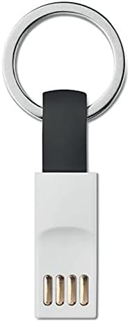 Boxwave Cable kompatibilan sa LG tone Platinum SE - Micro USB punjač za ključeve, Key Ring Micro USB kabl za LG tone Platinum SE - Jet Black
