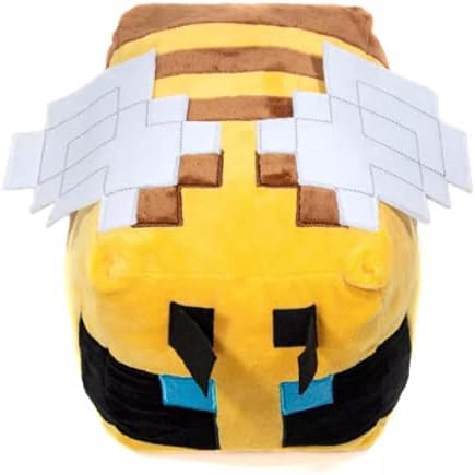 Mojang Studios Minecraft - Bei jastuk Buddy Kids Super Mekan poliester, 12-inčni plišani, žuti, 1 broj