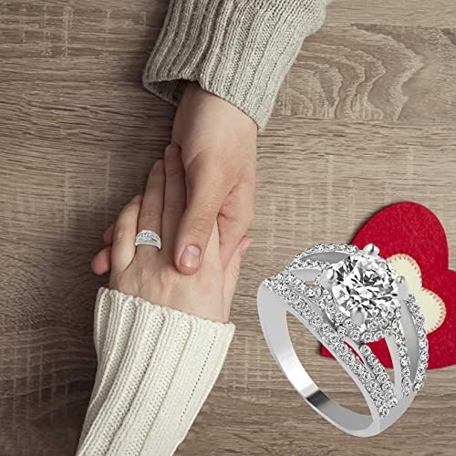 2023 Nova ženska prstena moda umetnula cirkon zvonaste ličnosti Ženski prsten nakit angažman