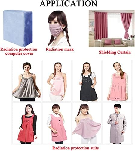 Darzys metalna tkanina sa elektromagnetskim zračenjem, antistatičkim, pogodnim za namještaj, tkanine za kuću, anti -radska odjeća za trudnice, zaštitni premaz
