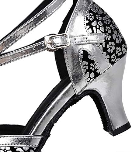 YKXLM Professional Latino plesne cipele za žene zatvorene nožne balne balne ballozemne prakse plesne cipele, modle ycl323