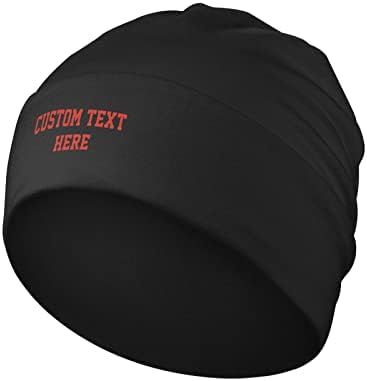 Prilagođena poklopac lubanje, personalizirani ljep, dodajte vlastiti tekst fotografije Logo Skijaške kape za skijanje Zimski topli šešir za muškarce