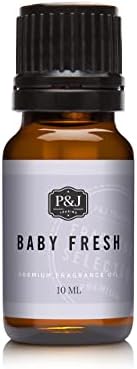 P & J Baby Fresh Premium mirisan ulje za izradu svijeća i sapuna, losioni, kosu, parfem, mirise difuzornih ulja - 10ml