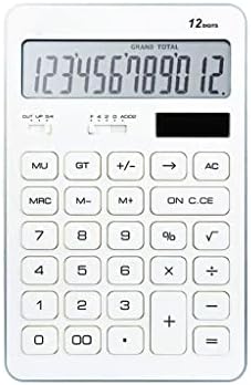 MJWDP kalkulator učenje u uredskog kalkulatora za financijsko računovodstvo u boji jednostavno dvostruko solarni 12-znamenkasti kalkulator zaslona (boja: b, veličina