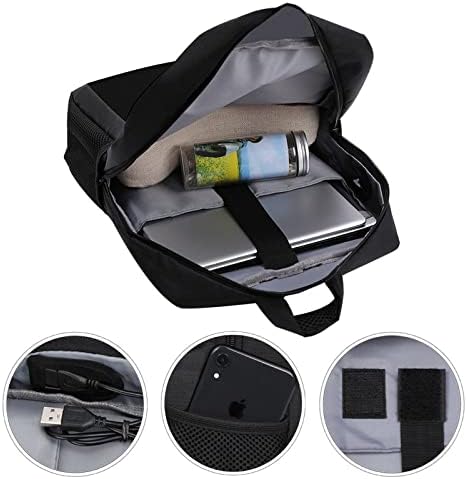 Volim životinje ruksak za laptop putni poslovni posao sa USB punjenjem priključka Tanka dnevna torba za