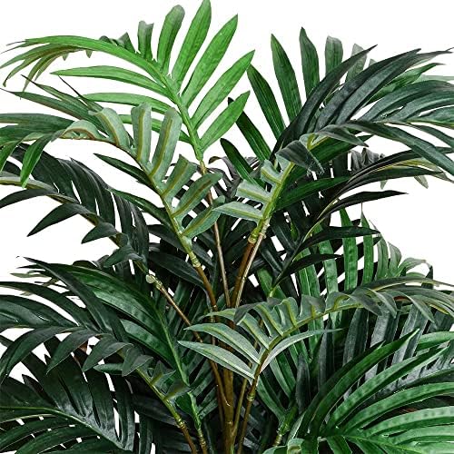 Antspirit umjetni palminski umjetni palmi lišće lažni palmi zamrljive faux tropske biljke