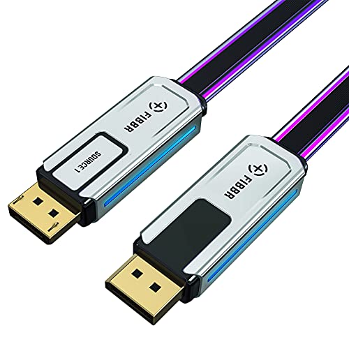 FIBBR DP 1.4 kabl, 32.4Gbps Ultra brzi DP za DP muški do muški DisplayPort kablovski nosači 8k @ 60Hz, 4K