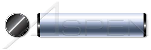 5/8 X 1-1 / 4 , čvrste igle za Tiple, legirani čelik, Završna obrada od ebanovine, proizvedeno u SAD