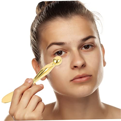 Healeved 2pcs Eye Cream Stick kašika za šminkanje očiju šminka maska ​​spatulas alat za oči zlatne pocinčane legure