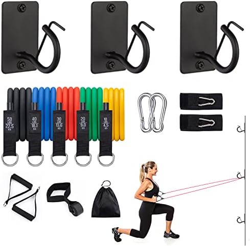 Set traka za otpor sidara za vježbanje na zidu, oprema za vježbanje komplet za trening otpora Kućni trener za