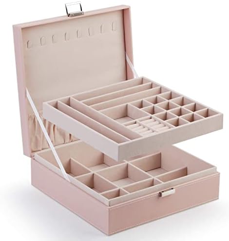 A i kutije za nakit velike i srednje veličine Kombinacija ružičaste