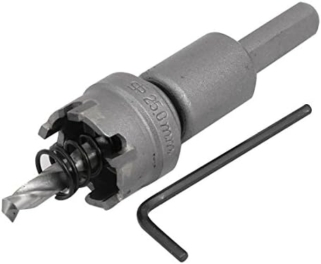 Aexit 25mm držač alata za sečenje prečnik držača alata sa Karbidnim vrhom rezač za rupe sivi Model:95as60qo572