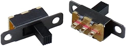 Gooffy Micro prekidač 10pcs / lot 3 pin 2 pozicija Mini veličina SPDT slajdovi prekidači na mreži PCB DIY materijal električni alati LOVIR LUG SS12F15G prekidači