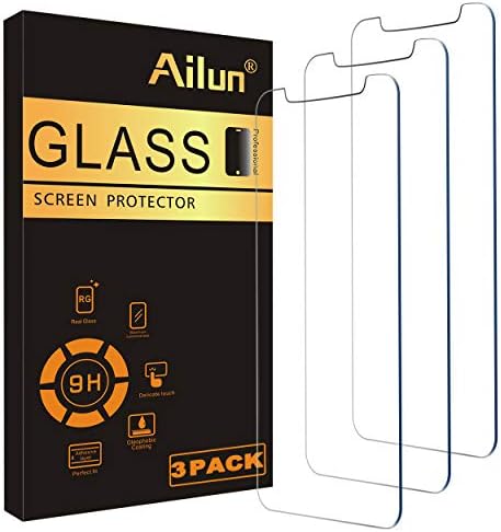 Ailun Glass zaštitnik ekrana kompatibilan za iPhone 11/XR, kaljeno staklo od 3 inča od 6,1 inča