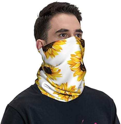 Suncokretova štampana multifunkcionalna sportska traka za glavu Ležerna rastezljiva bešavna maska za znoj traka