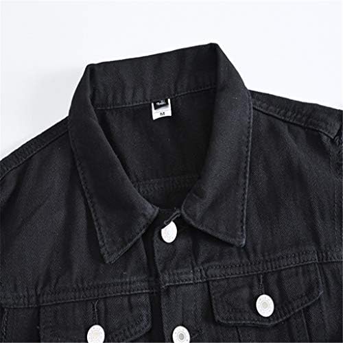 Ručna modna prsluka za blube Ležerna jakna u majici za mušku majicu Denim Cowboy Muška majica