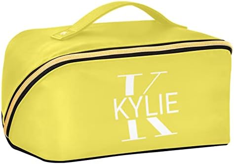Sinestour žute personalizirane šminke po mjeri kozmetičke torbe za žene Travel šminke za žene