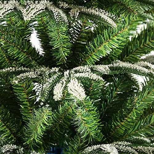 Dulplay PVC Jelo umjetno božićno stablo Unlind Curped Xmas stablo sa montažom metalnog postolja Sklopivi se