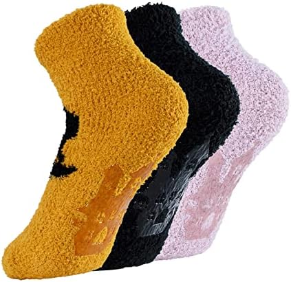 Zando Ugodne nejasne čarape za žene bolničke čarape sa hvataljkama za žene ne klizanje čarape papuče