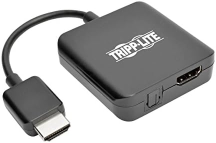 Tripp Lite HDMI Audio de-ugrađeni / ekstraktor sa ugrađenim HDMI kablom UHD 4K x 2k, crni