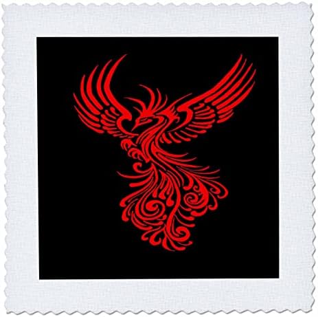 3droze izlazi iz pepela Phoenix Red Tattoo umjetnost - quilt trgovi