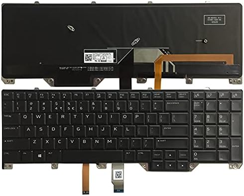 Novi Laptop SAD tastatura za DELL Alienware M17 17 R4 R5 sa pozadinskim osvjetljenjem 0ND5TJ PK1326T1B01