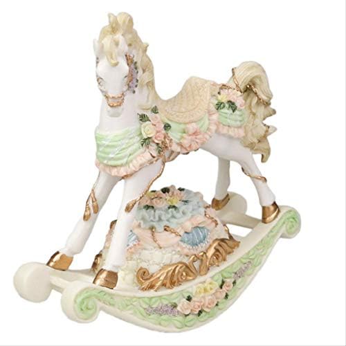 Xjjzs muzička kutija -Carousel muzička kutija, sretan poni dizajn, za djecu, muzička kutija company bogy rhapsody hecking konja figurica