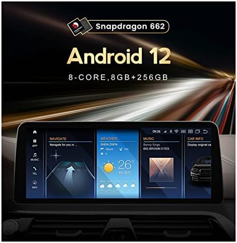 ID8 Qualcomm Snapdragon 662 Glasovna kontrola Android12 Aili-u-jedan kompatibilan sa BMW F33 / F31 / F34