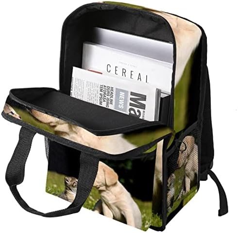 Tbouobt putni ruksak lagani laptop casual ruksak za žene muškarci, mačji životinjski pas