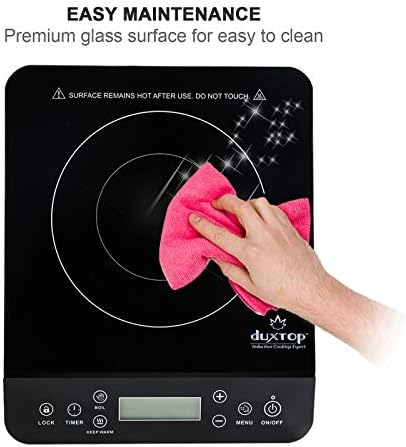 Duxtop prenosiva indukciona ploča za kuvanje, indukciona grejna ploča gorionika sa LCD senzorom