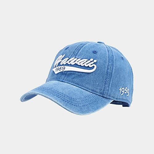 Bejzbol kape za muškarce Žene Lagani niski profil za ribolov šešir Grafički za odrasle Unisex Solide Color Hip Hop Trucker Hat