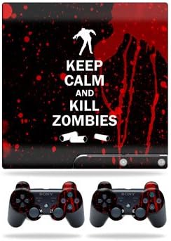 MightySkins kože kompatibilan sa Sony Playstation 3 tanka konzola wrap naljepnica kože ubiti zombije
