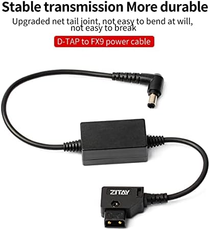 Zitay DTAP do DC kamere Kabel za napajanje 19.5V Izlaz kompatibilan za Sony FX9 FX6 putem VMount baterije