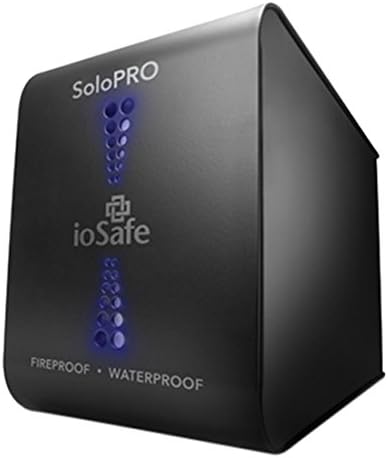ioSafe SM4TB5YR Solo Pro-Hard disk - 4 TB-USB3. 0, Crna