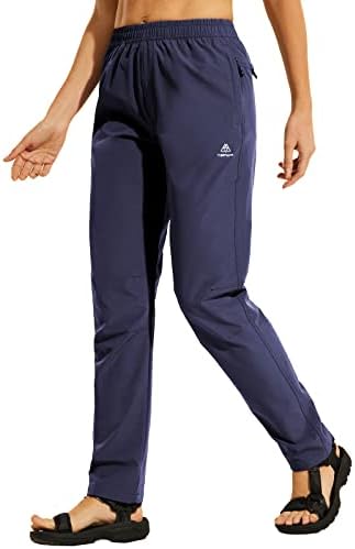 Haimont Ženske planinarske hlače Brzi suhi lagani vodootporni elastični struk UPF50 na otvorenom sa džepovima sa zatvaračem