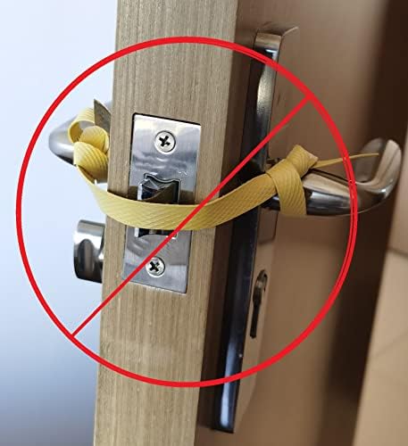 Zaključavanje magnetske trake 12 Pakovanje za školsku blokade Magnetna vrata Stopper Upravljač Sigurnosni