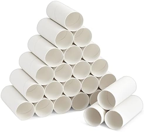 24-pakovanje kartonskih cijevi za zanatske, prazne toaletne papire za učionicu, DIY projekti