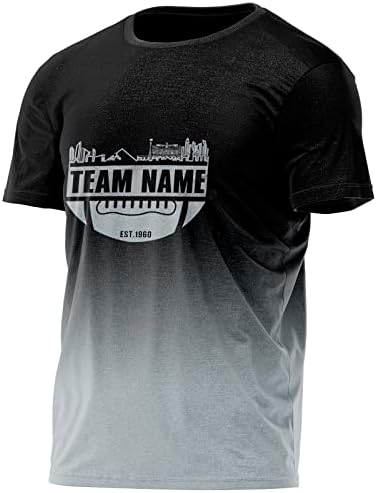 Prilagođene nogometne košulje Personalizirane ventilatore za majicu Poklon Dodajte bilo koje ime i broj za muškarce žene