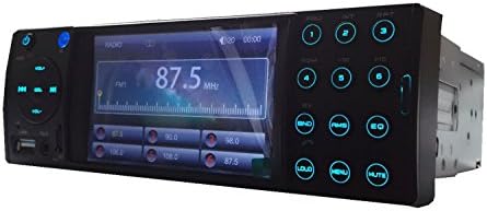 Jeftini automobilski stereo palubni sistem - UpSztec 4202A (2017 Auto lampica i prijenosni automobil