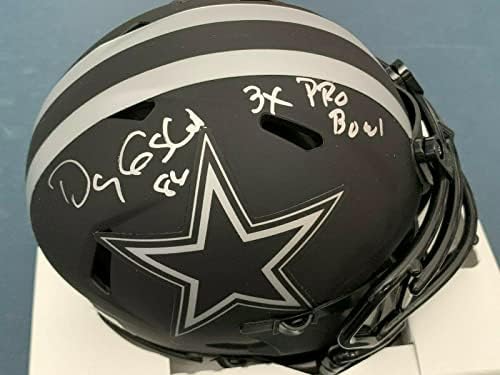 Doug Cosbie Dallas Cowboys 3 X Pro Bowl Eclipse Jsa potpisan mini kaciga - autogram NFL Mini kacige