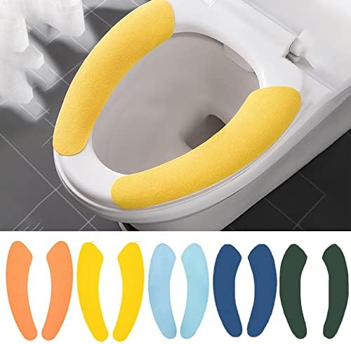 10 kom Pet boja kupatilo toplije toaletne tampone sjedala, toaletni poklopac sigurnosnog prenosivog poklopca
