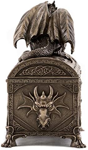 Top kolekcija Celtic Dragon sa šarkama blago zlata grudi-mitski Celtic Dragon snage i mudrosti