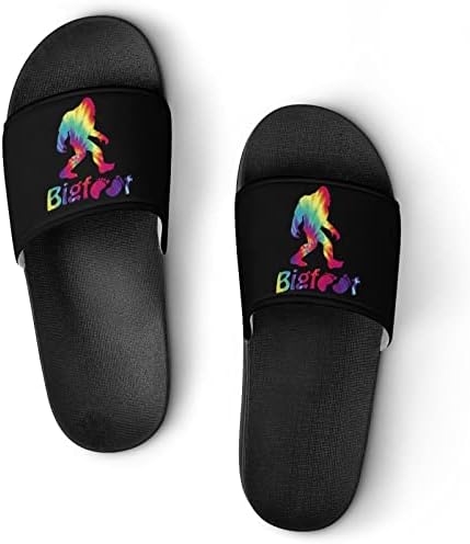 Tie Dye Bigfoot PVC kućne papuče neklizajuće zatvorene vanjske cipele za plažu za muškarce i žene