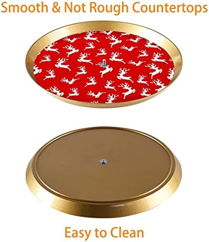 3-tier Cupcake stalak, božićni crveni pozadinski zaslon za desert držač torte za prikaz tortua za kugle za okrugle ploče za čaj za zabavu Vjenčanje za bebe