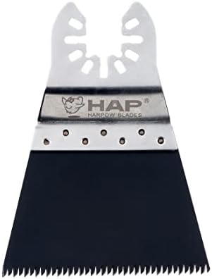 Harpow 10 komada preciznost japanske oštrice sa stidljivim držačem, 65 mm, napajanjem alata za osciliranje,