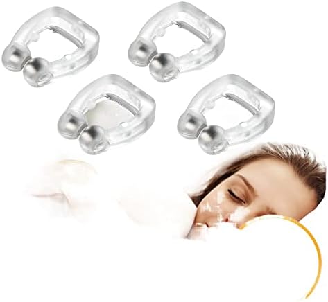 4pcs / batch silikonski magnetski klip protiv hrkanja za nos protiv hrkanja SLEEP4PCS / 批硅 胶磁性 防鼾 鼻 夹防鼾 睡眠
