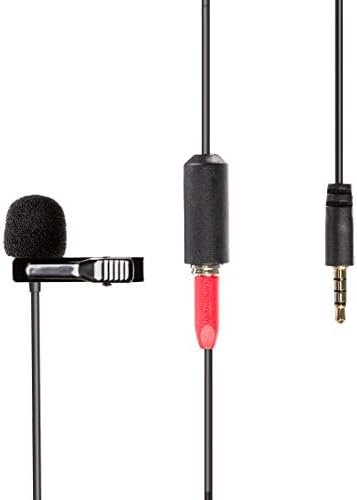 Saramonic Lavalier klip-on mikrofon za pametni telefon sa 4m produžnim kablom profesionalni Video mikrofon