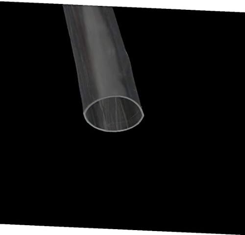 NOVO LON0167 1M LONG ISTRAŽENO 6 mm unutarnji dija. Pouzdana efikasnost poliolefina toplota zatražene cijevi Wire Wrap kablovska rukava prozirna